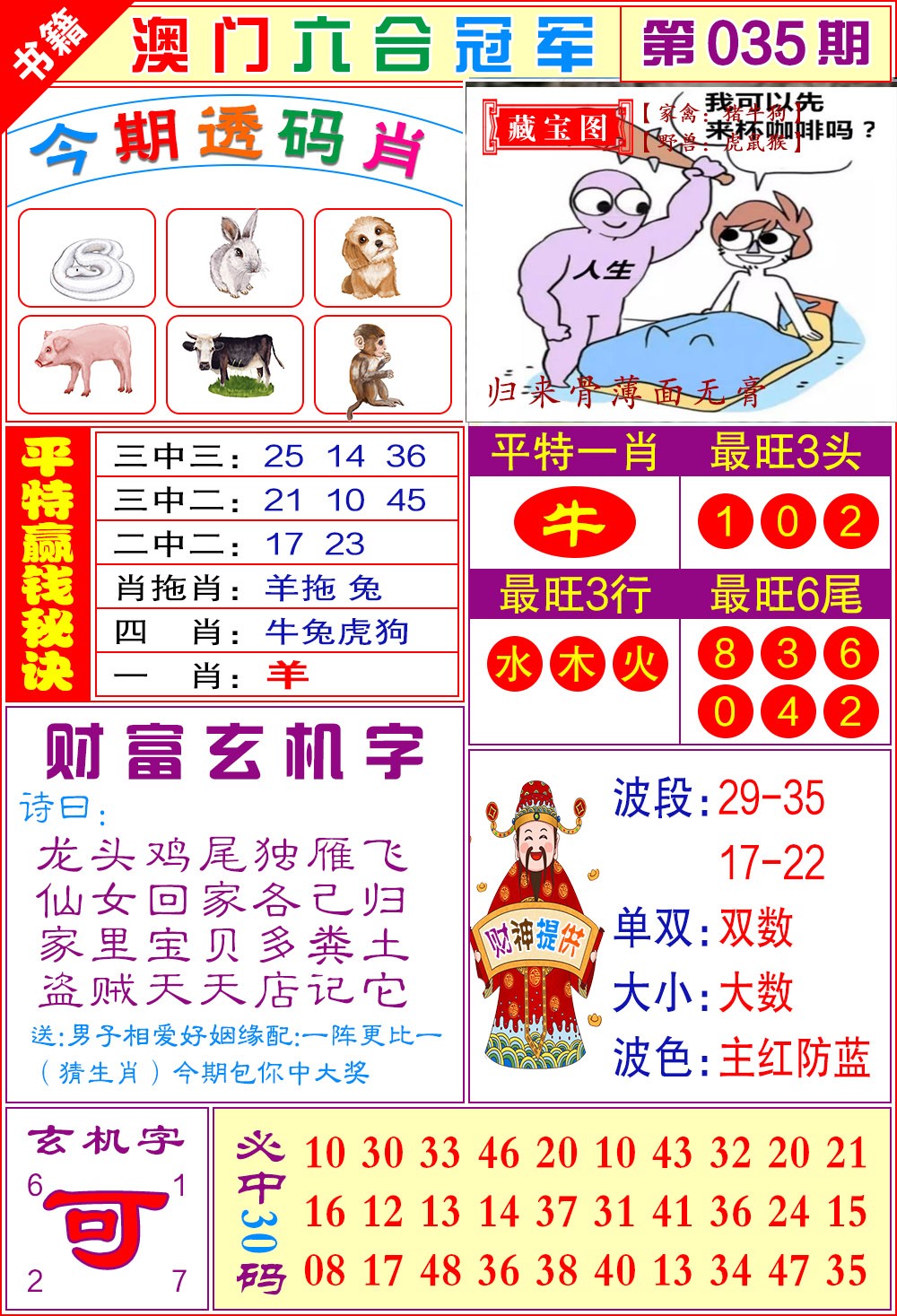 035期澳门六合冠军[图]
