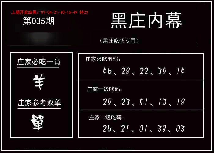 035期黑庄内幕[图]