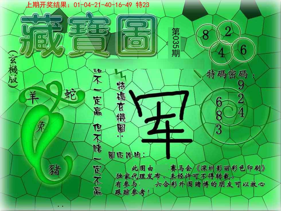 035期九龍玄机报[图]
