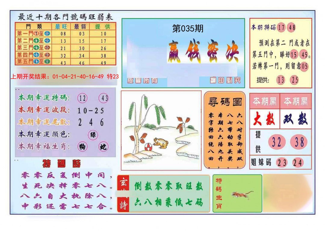 035期九龍赢钱密决(推荐)[图]