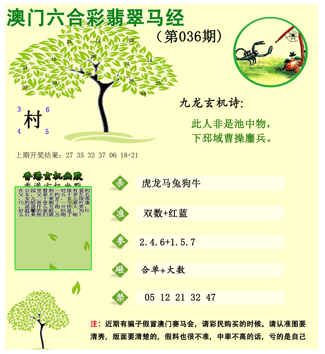 036期翡翠马经[图]