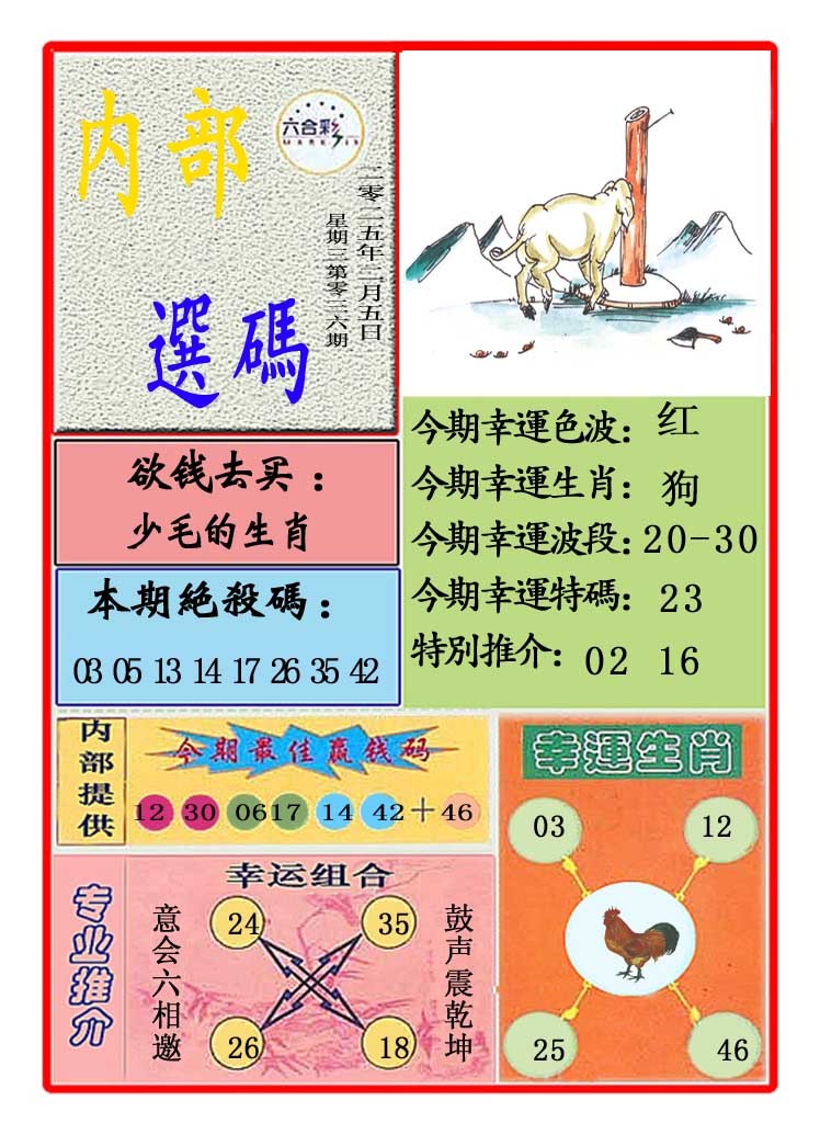 036期马会内部选码[图]