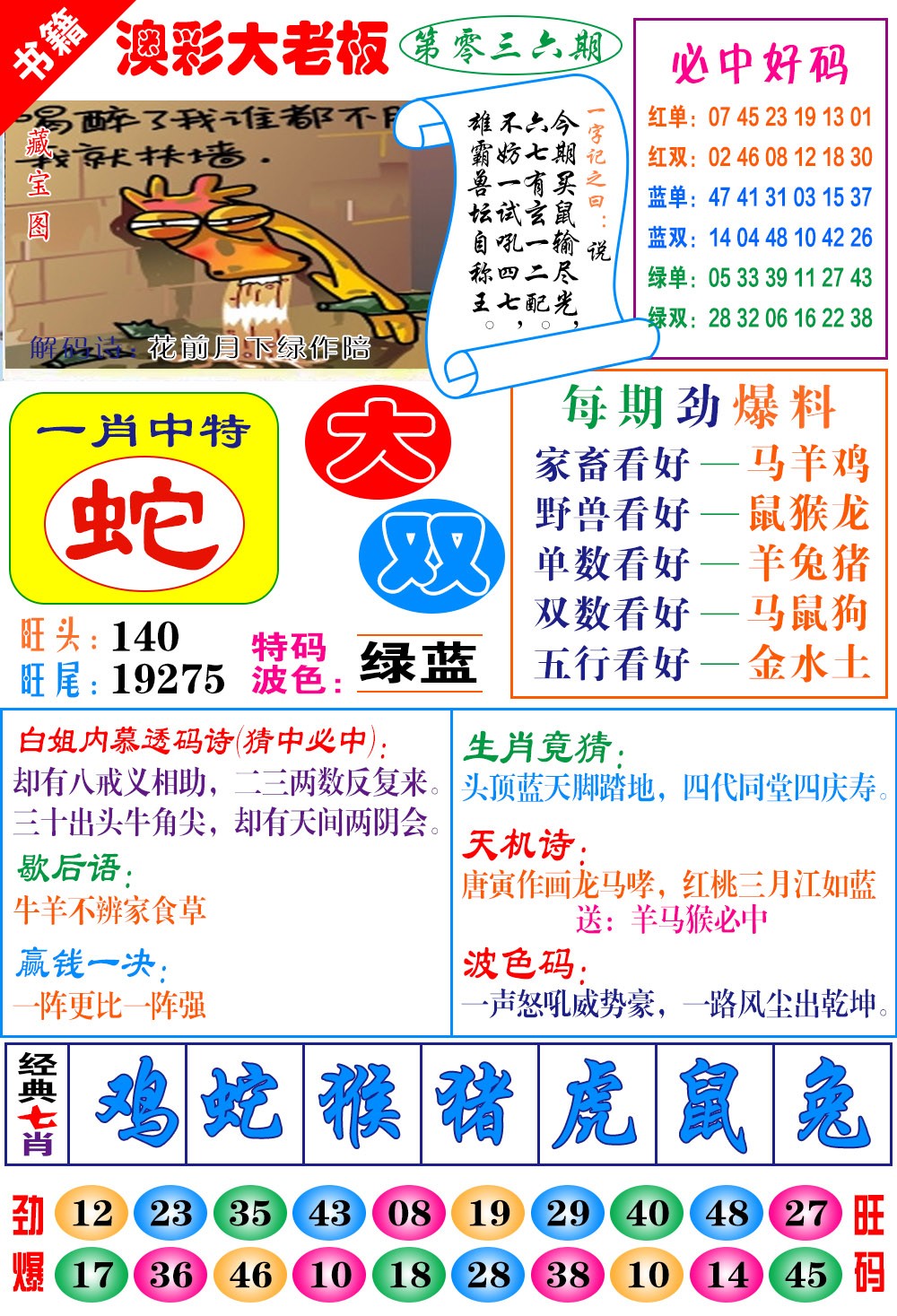 036期澳门大老板[图]