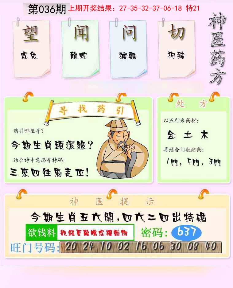 036期神医药方[图]