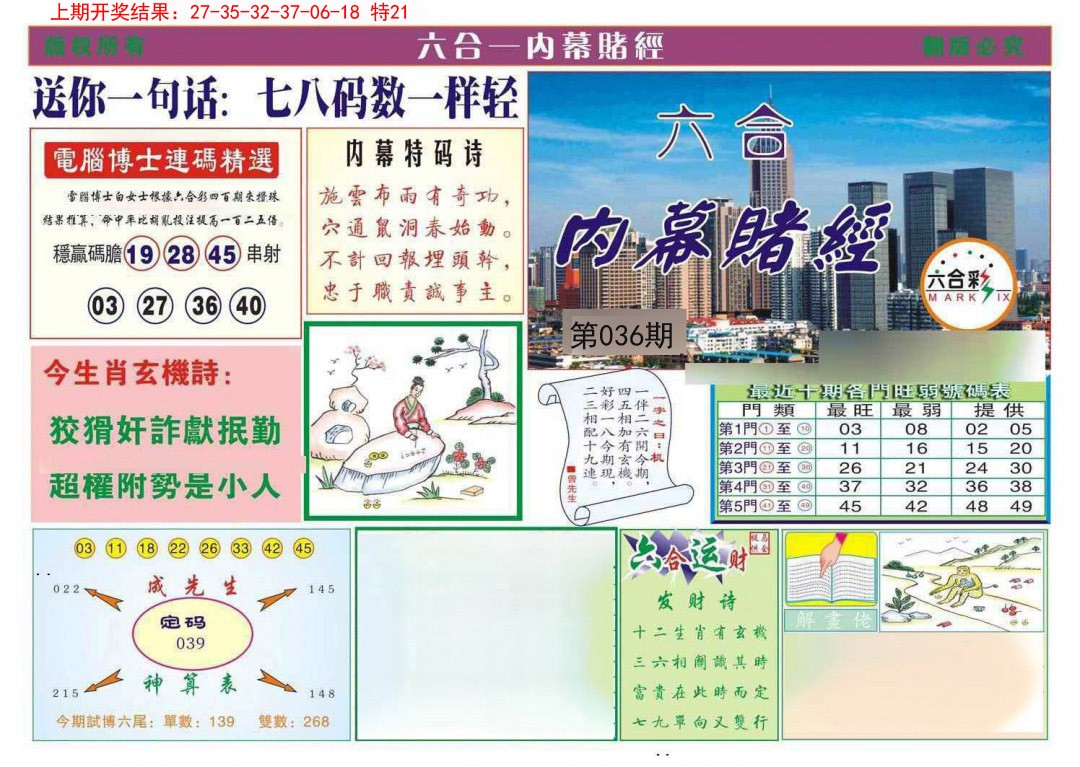 036期内幕赌经[图]