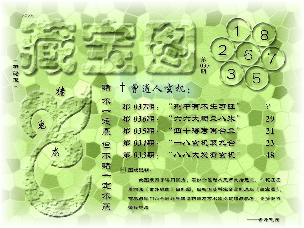037期《藏宝图》[图]