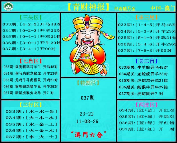 037期青财神[图]