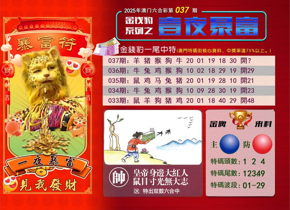 037期一夜暴富[图]