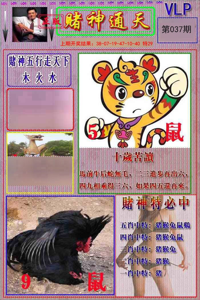 037期赌神通天报[图]