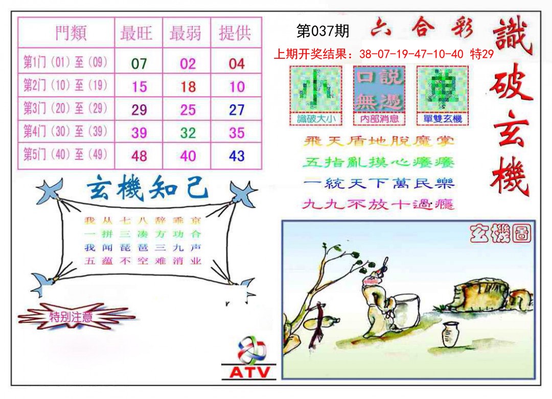 037期识破玄机[图]