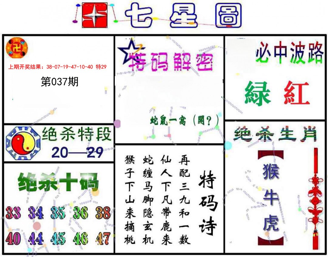 037期七星图A[图]