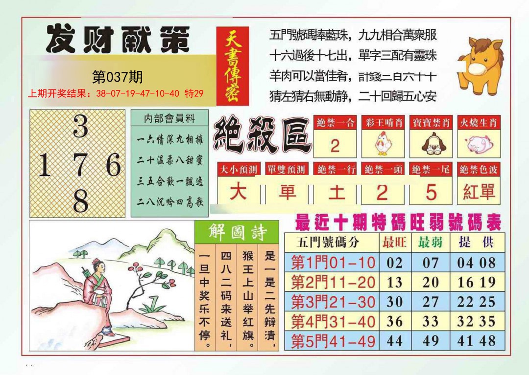 037期发财献策[图]