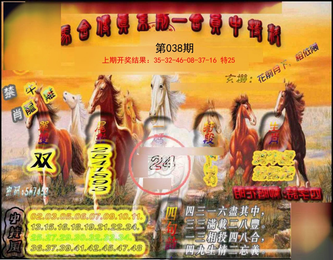 038期马会传真-会员报[图]