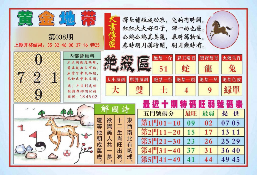 038期黄金地带[图]