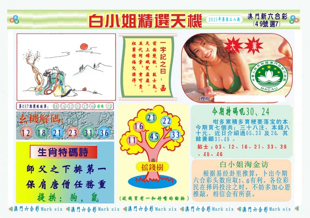 038期白小姐精选玄机A[图]