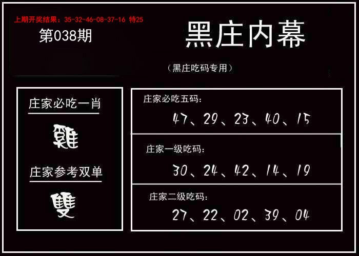038期黑庄内幕[图]
