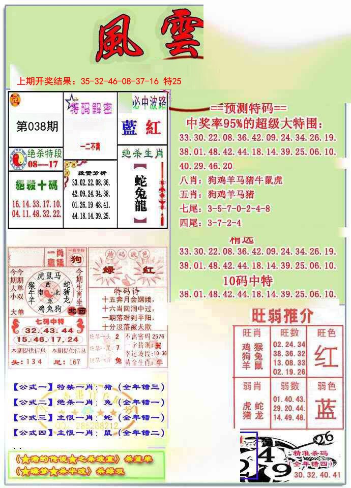 038期风云榜[图]