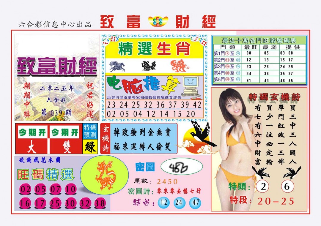 039期致富财经[图]