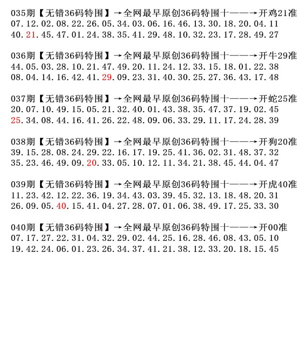 040期36码特围[图]