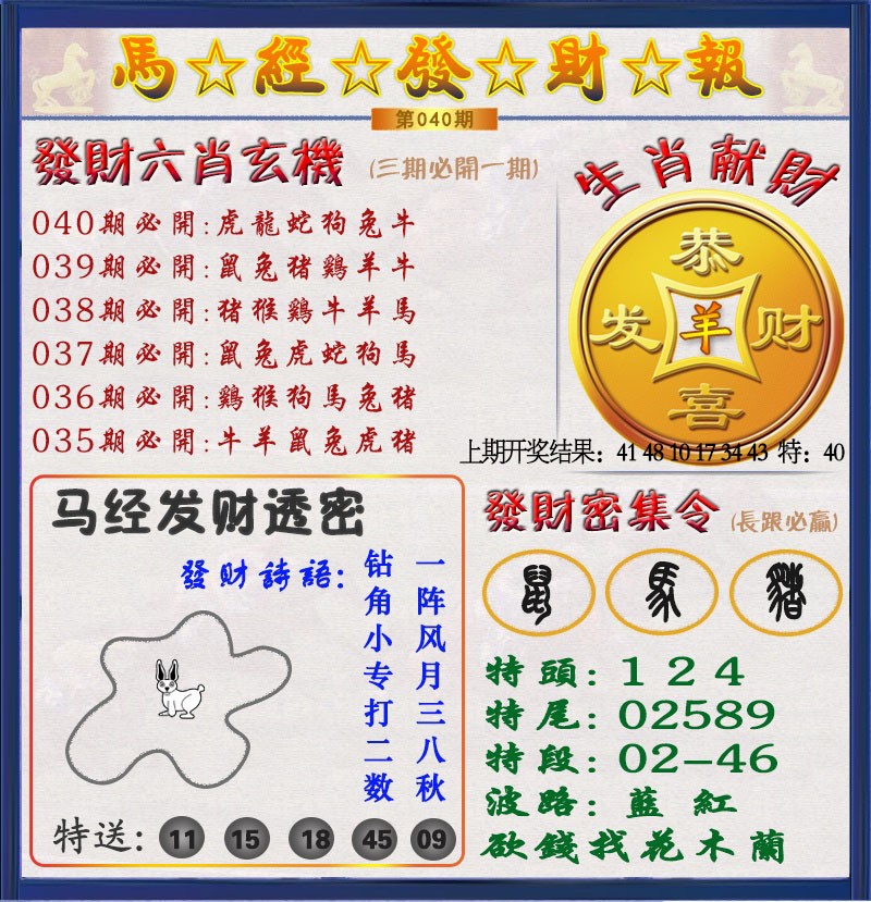 040期发财报[图]