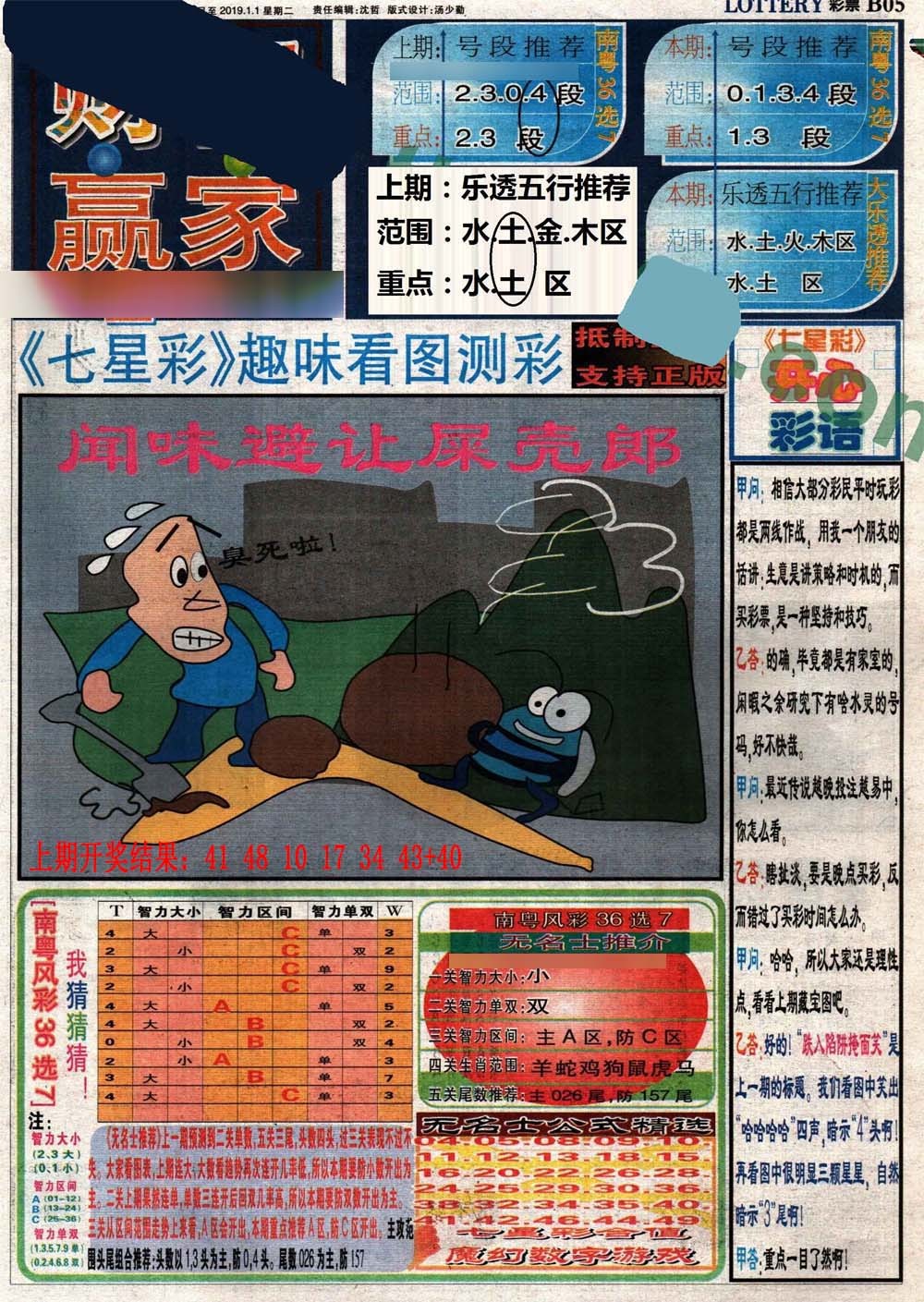 040期七星彩图(高清)[图]