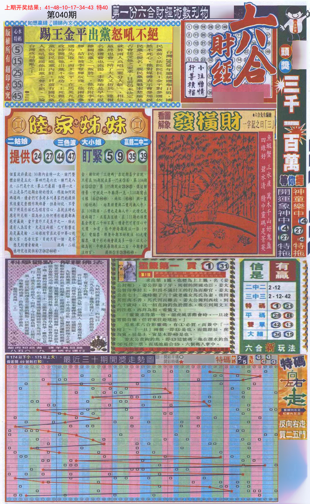 040期六合财经A加大版[图]
