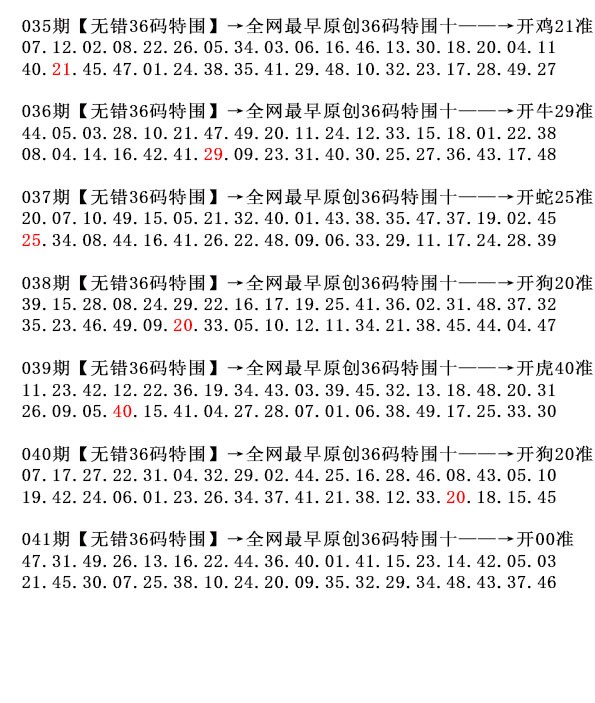 041期36码特围[图]