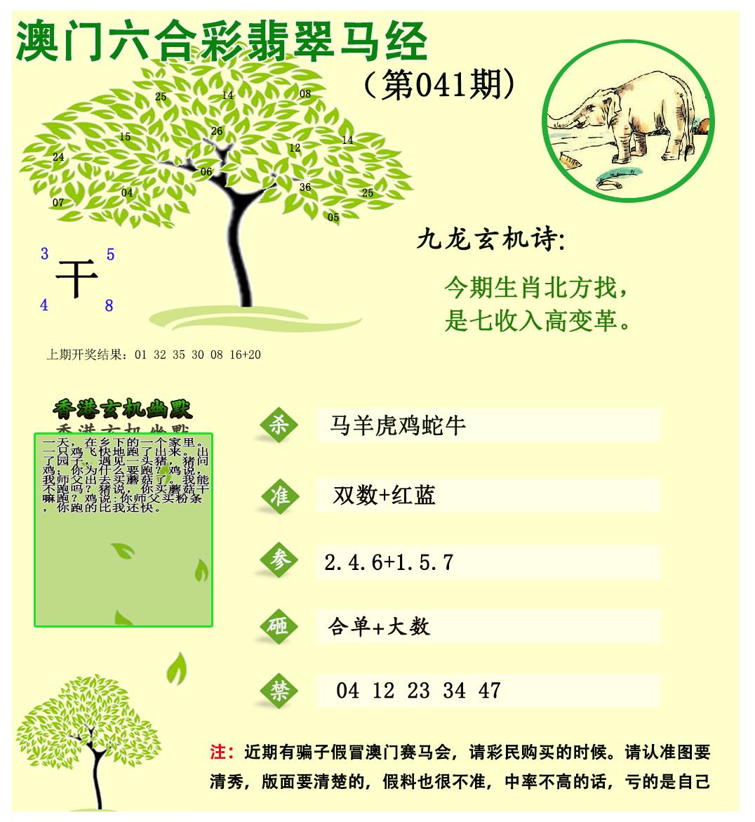 041期翡翠马经[图]