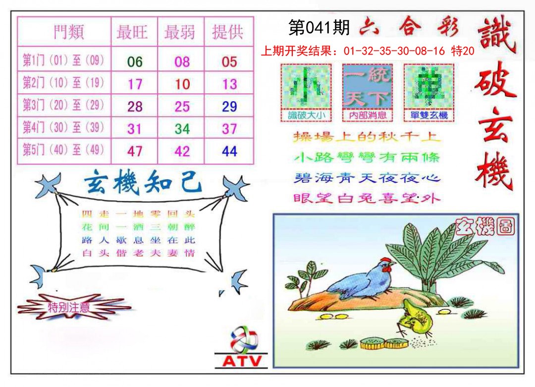 041期识破玄机[图]