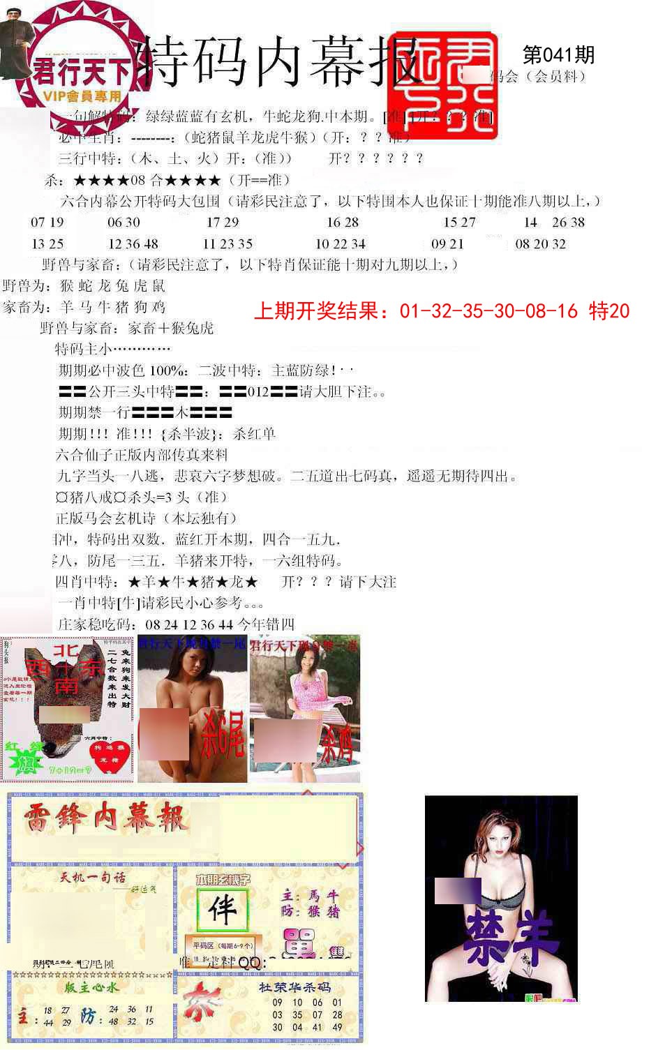 041期特码内幕报[图]