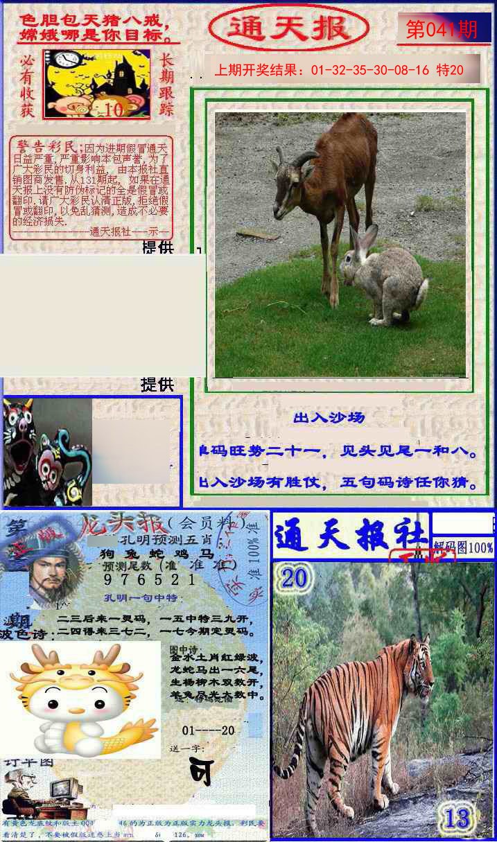 041期实力通天报[图]