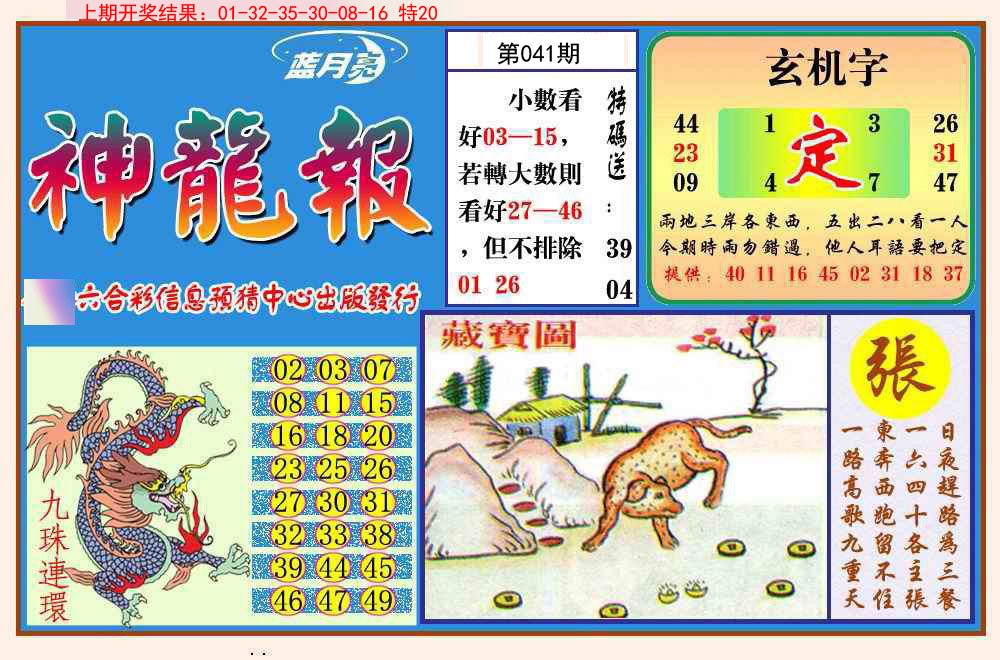 041期神龙报[图]