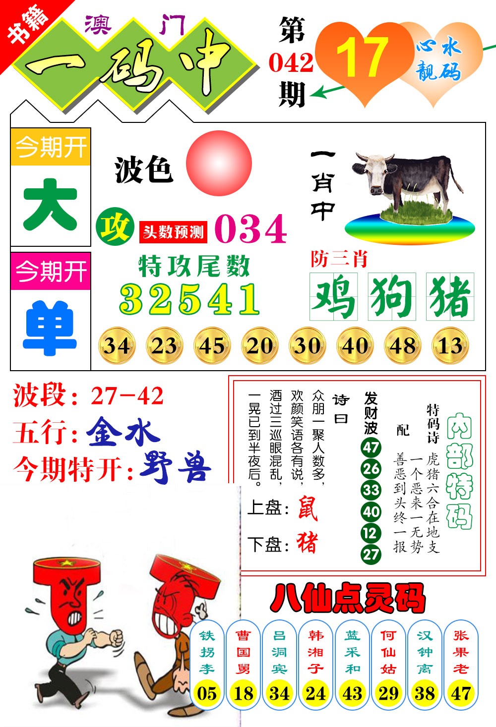 042期澳门发财波[图]