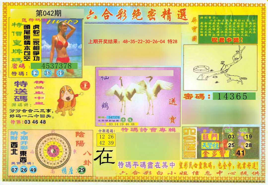 042期绝密精选A[图]