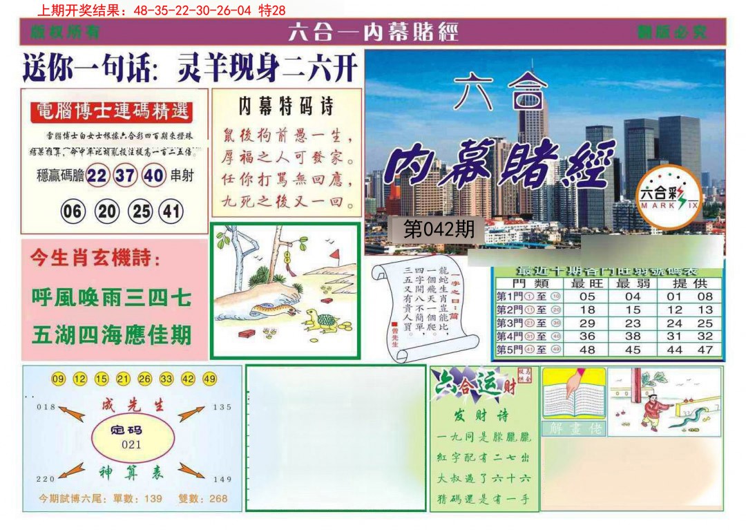 042期内幕赌经[图]