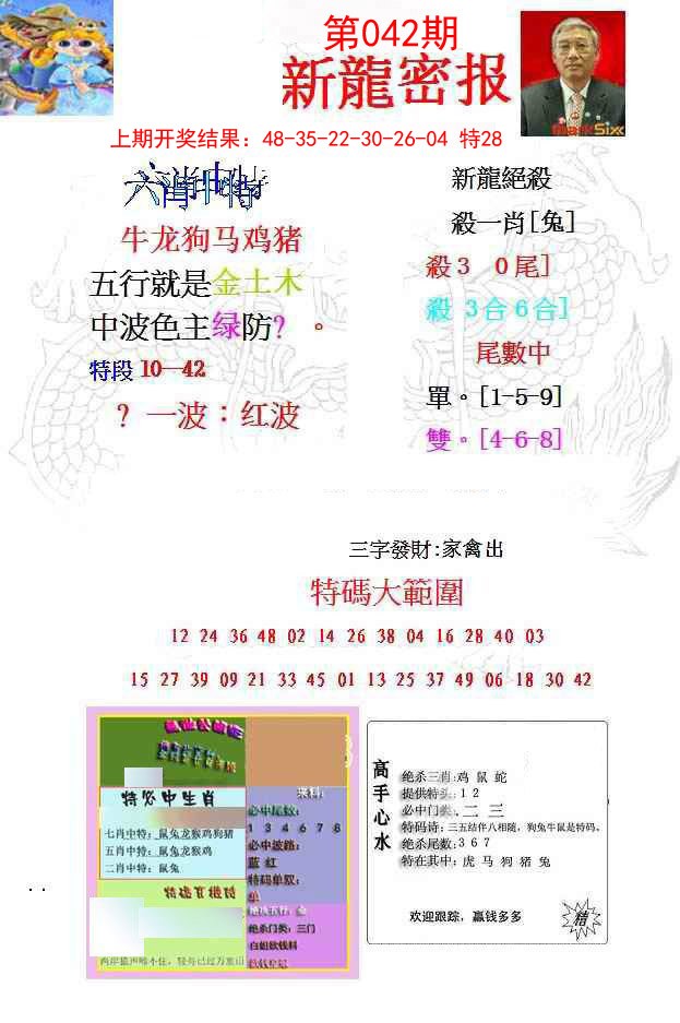 042期新龙密报[图]