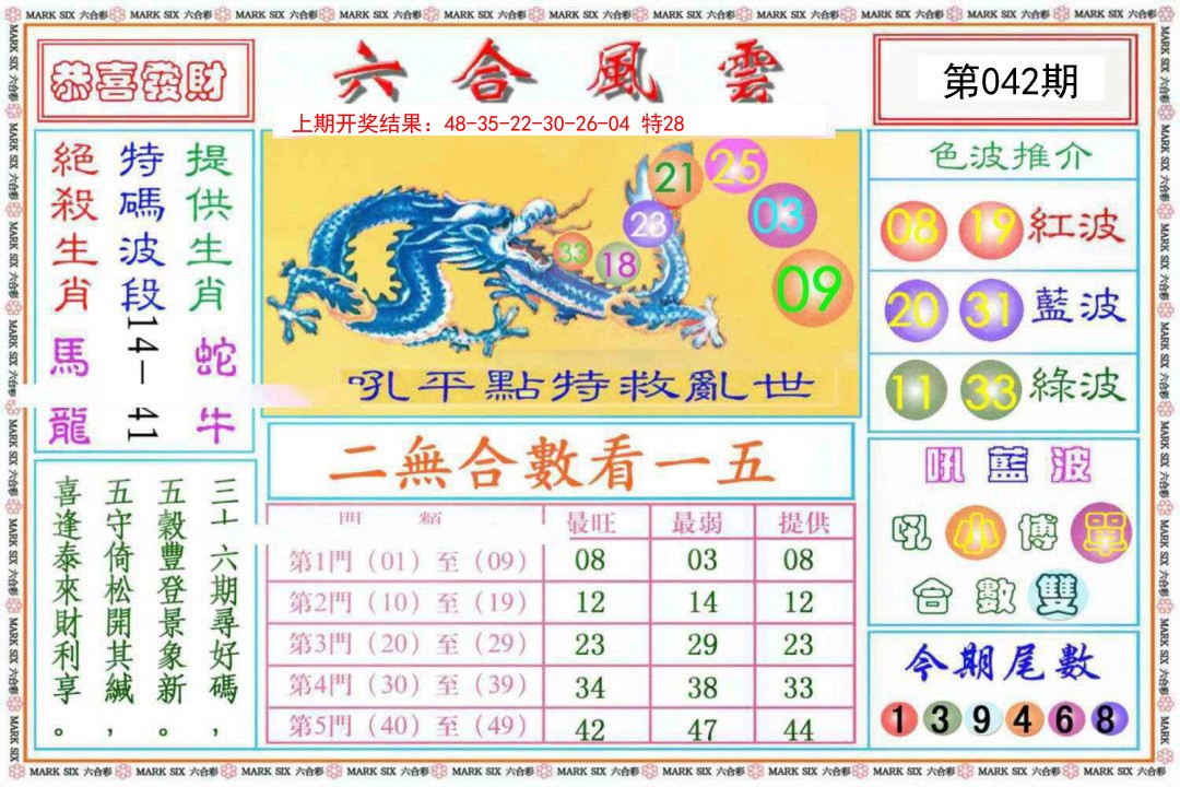 042期六合风云《另版》[图]