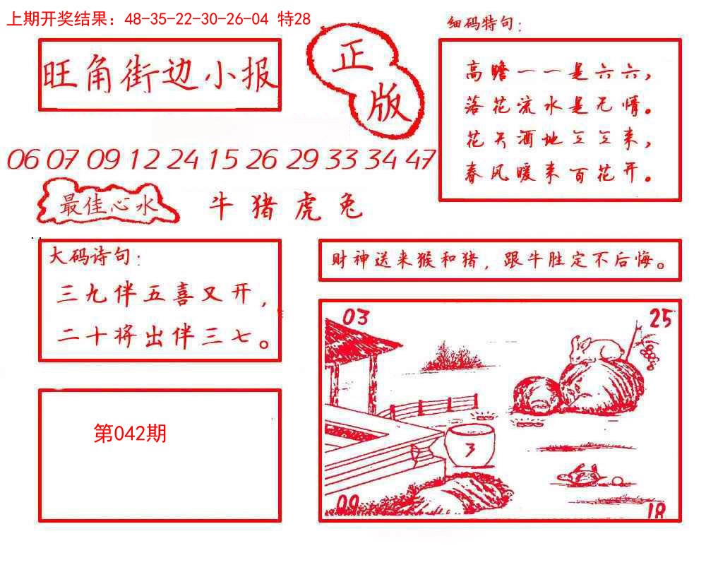 042期旺角街边小报[图]