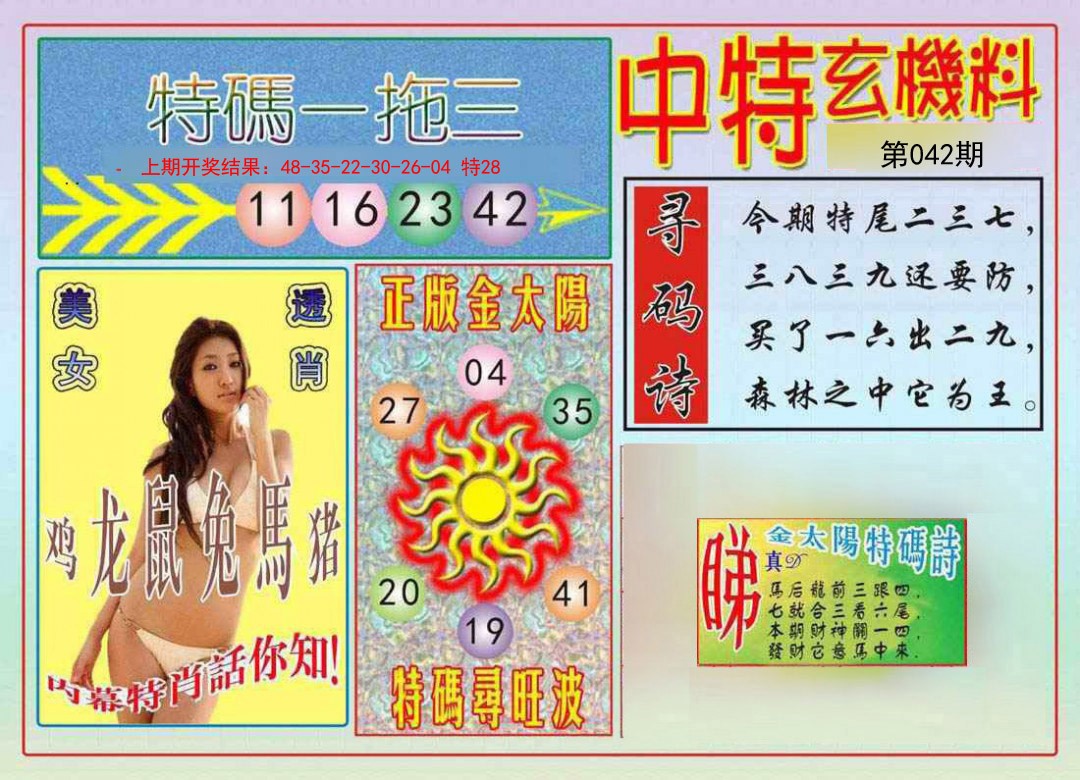 042期中特玄机料[图]