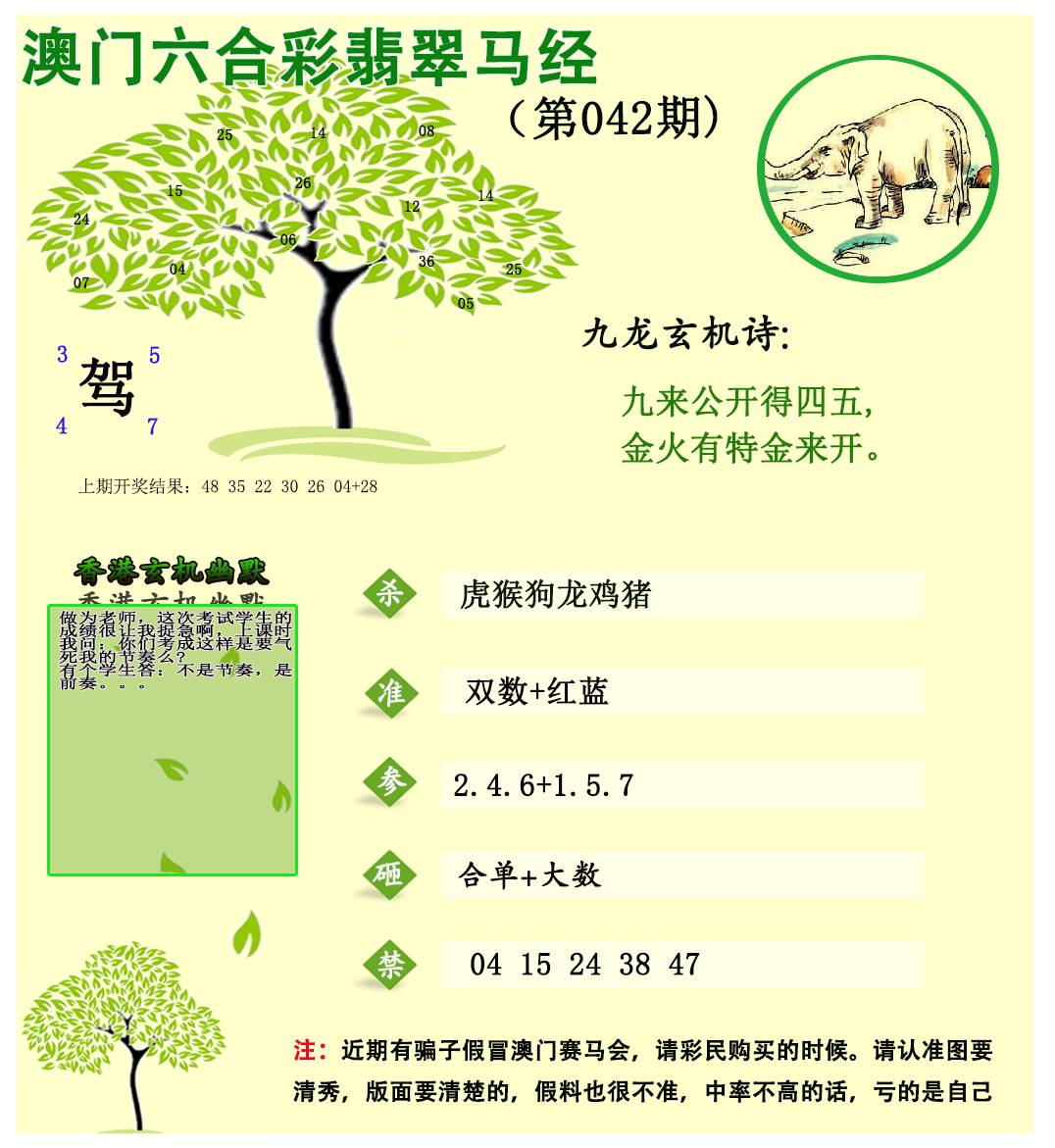 042期翡翠马经[图]