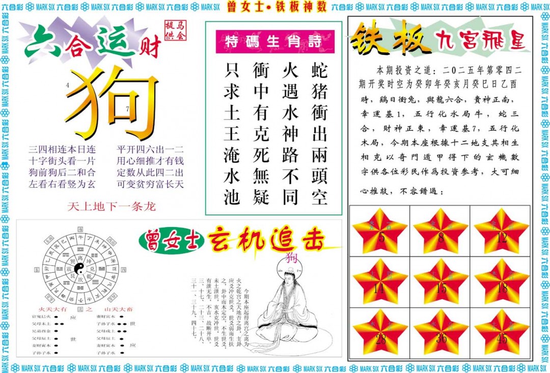 042期曾女士铁板神数B[图]