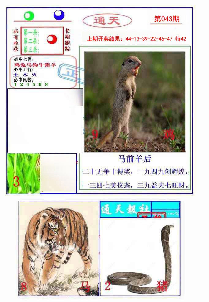 043期通天杀波图2[图]