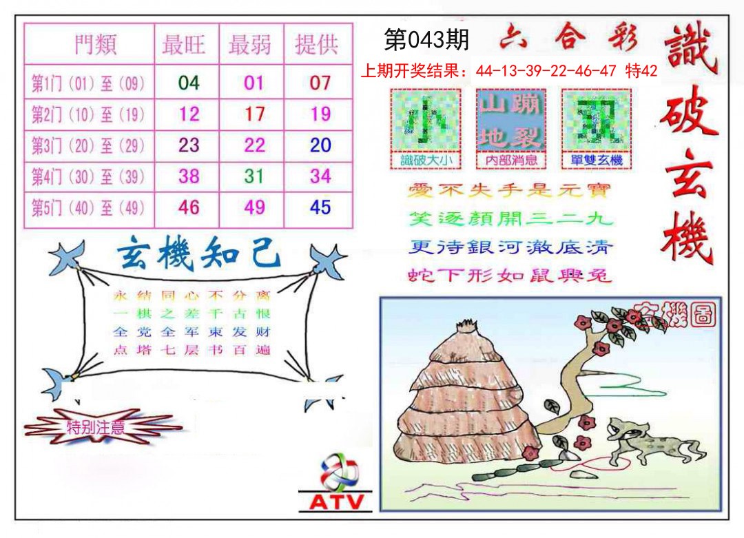 043期识破玄机[图]