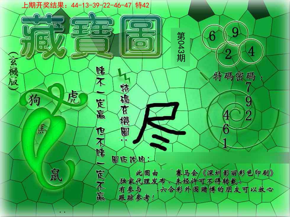 043期九龍玄机报[图]