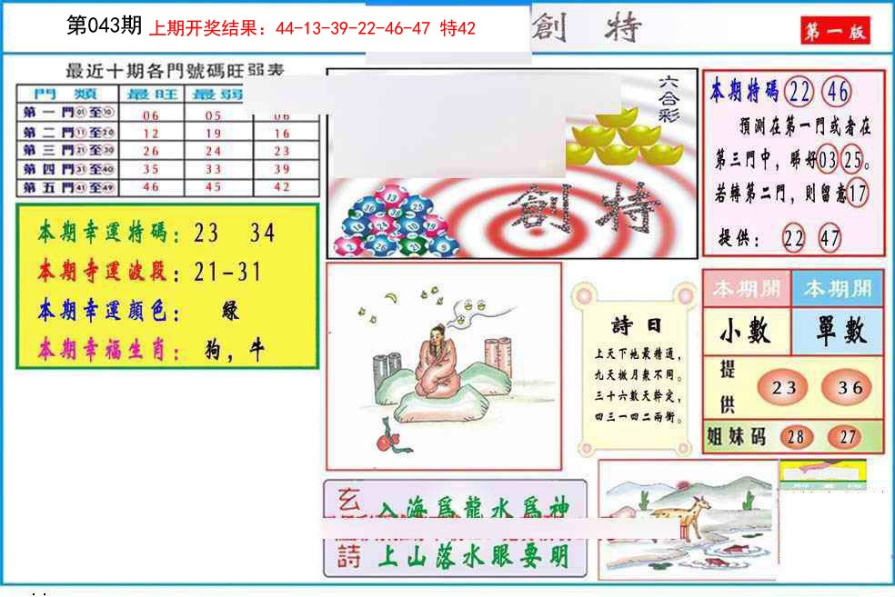 043期九龍创特A(推荐)[图]