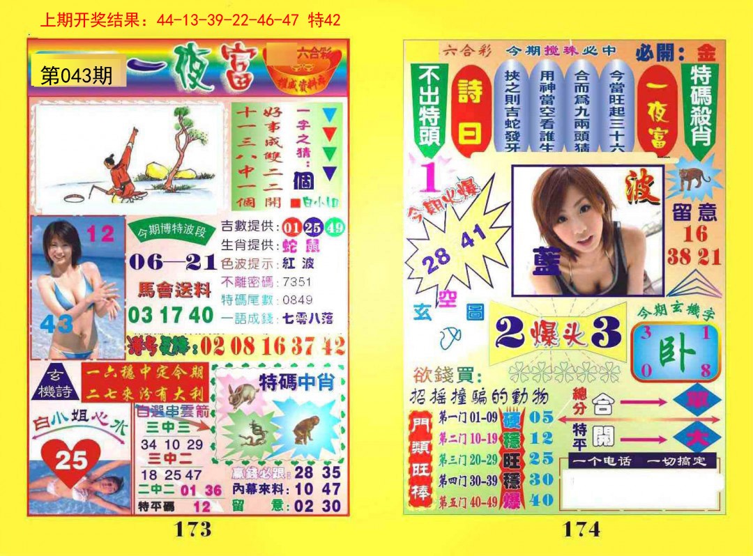 043期一夜富[图]