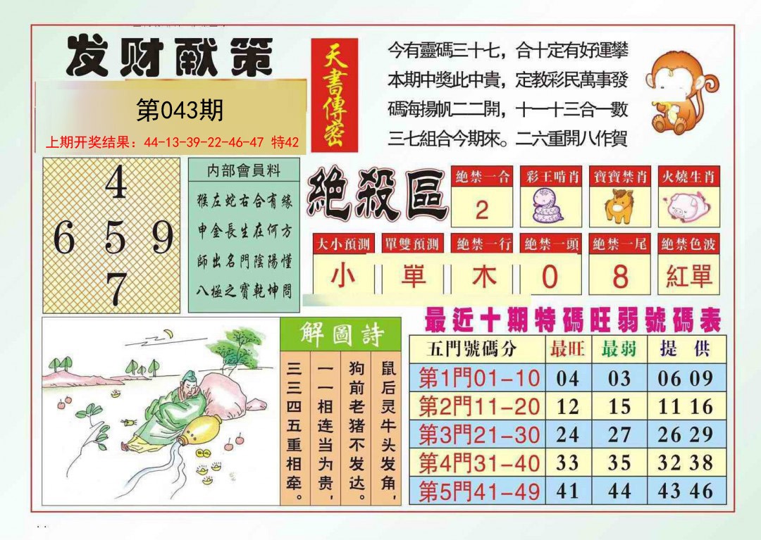 043期发财献策[图]