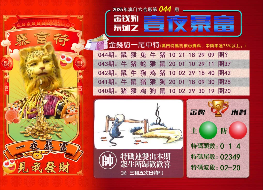 044期一夜暴富[图]