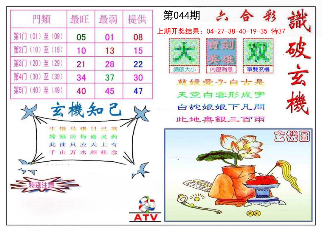 044期识破玄机[图]
