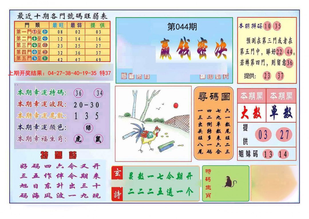 044期九龍赢钱密决(推荐)[图]